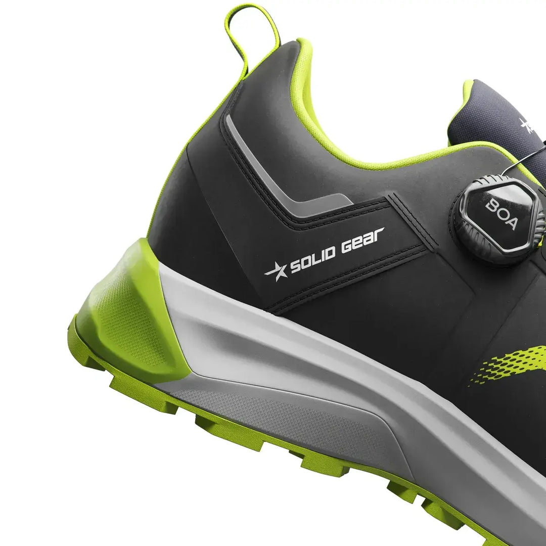 Solid Gear 80204 Sonar Low BLK GRN Black Green Detail4 Square #colour_black-green