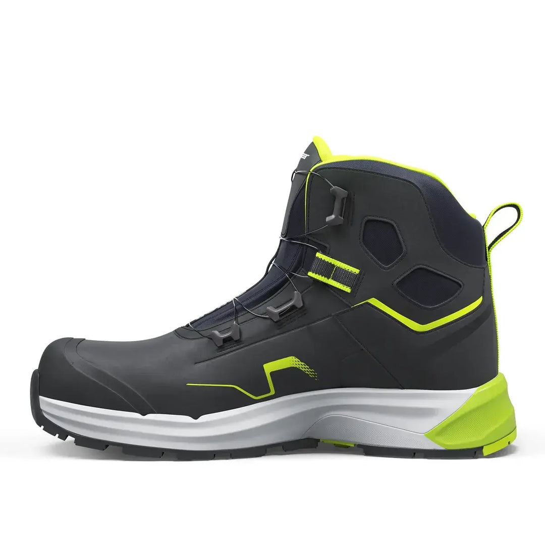 Solid Gear 80205 Sonar Mid BLK GRN Black Green 2 Square #colour_black-green