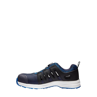 Solid Gear by Snickers 61003 Atlantic Wide Fit ESD S1P Safety Trainer Shoes Navy 02 #colour_navy