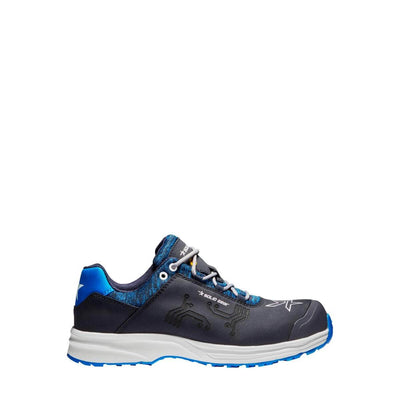 Solid Gear by Snickers 61008 Sea ESD S3 Wide Fit Safety Trainer Shoes Navy 001 #colour_navy