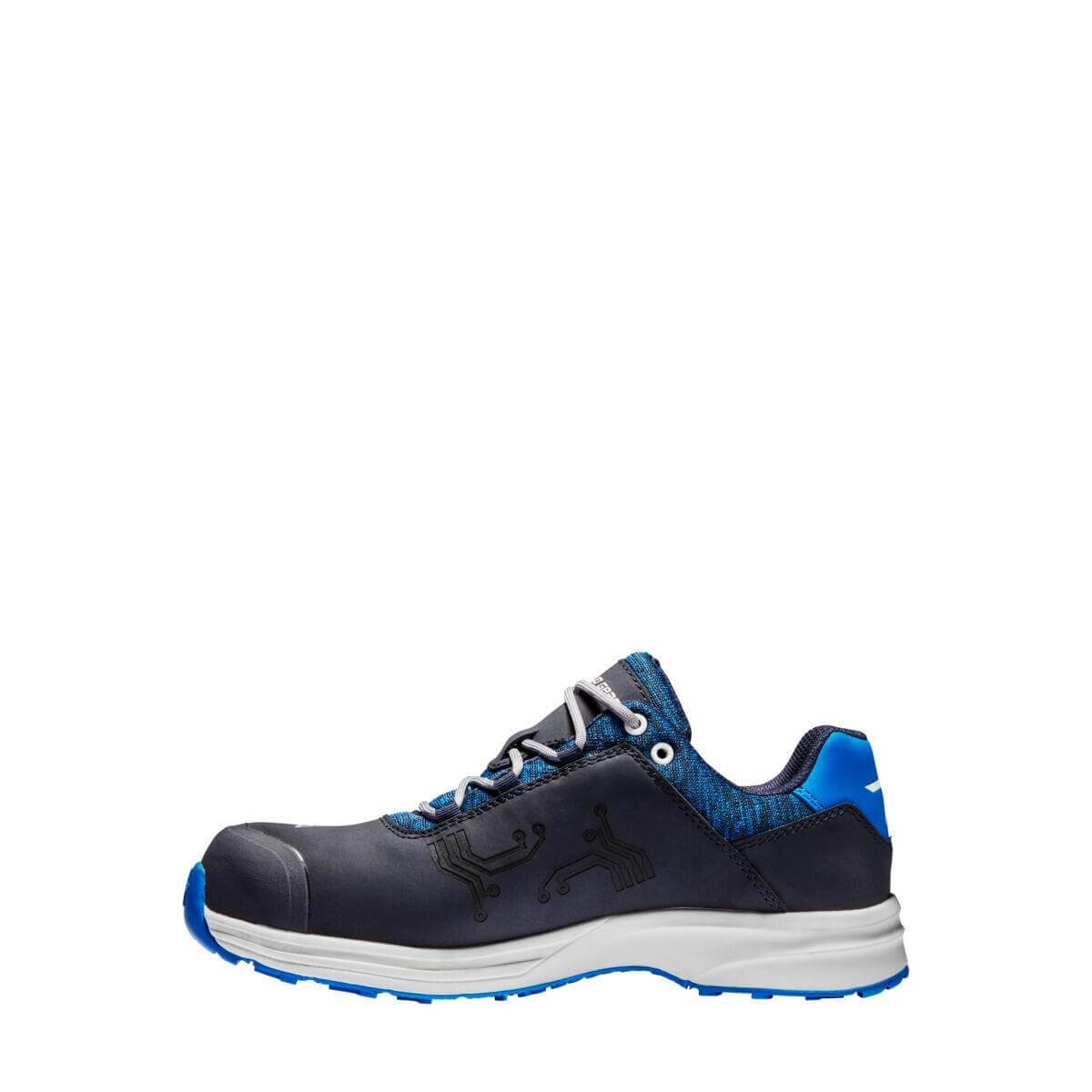 Solid Gear by Snickers 61008 Sea ESD S3 Wide Fit Safety Trainer Shoes Navy 002 #colour_navy
