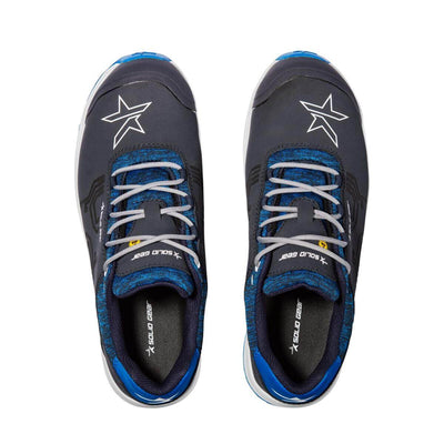 Solid Gear by Snickers 61008 Sea ESD S3 Wide Fit Safety Trainer Shoes Navy 006 #colour_navy