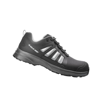 Solid Gear by Snickers 61013 Stream S1PS Wide Fit Composite Toe ESD Safety Shoes Black 1B #colour_black