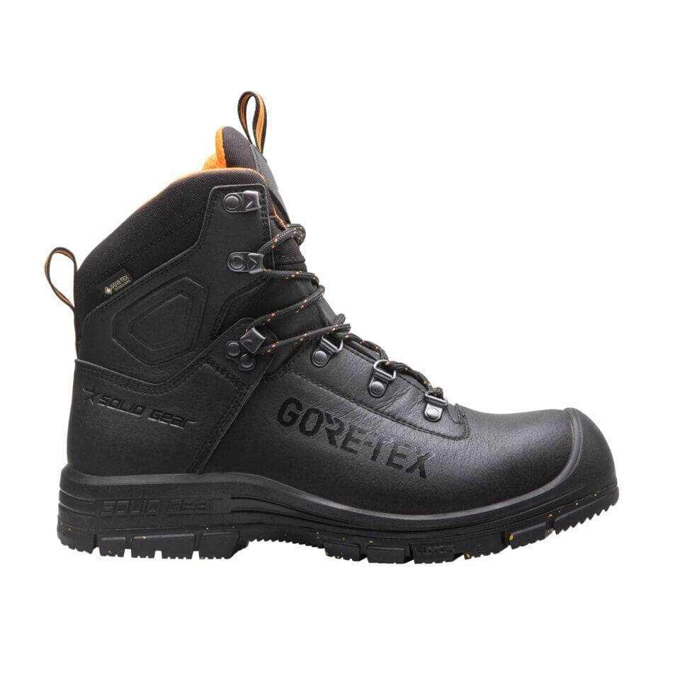 Solid Gear by Snickers 75008 Bravo 2 GTX EG Gore Tex Wide Fit Waterproof Composite Toe S7S Safety Boots Black 1 #colour_black