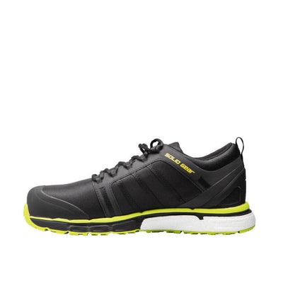 Solid Gear by Snickers 76001 Revolution Super Comfort S3 Composite Nano Toe Cap Safety Trainer Shoes Black Yellow 2 #colour_black-yellow