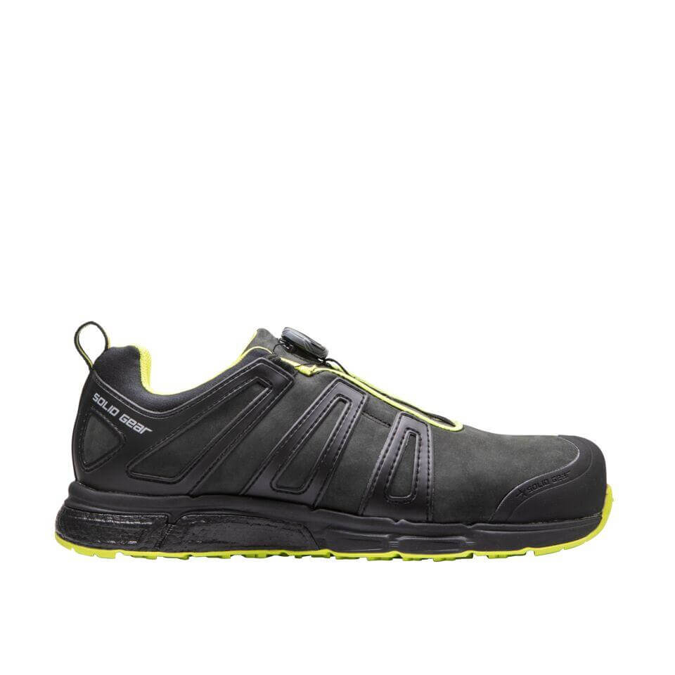 super gear shoes Solid Gear by Snickers 76007 Venture Super Comfort Lightweight S3 BOA Composite Leather Safety Trainer Shoes
