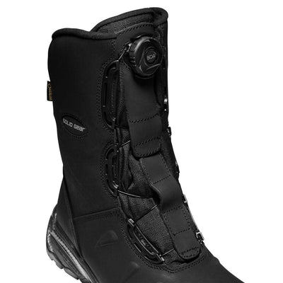 Solid Gear by Snickers 80005 Polar GTX Nubuck Leather and Cordura High Leg Winter Lined S3 BOA Wide Fit Safety Boots Black 06 #colour_black