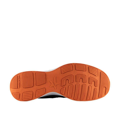 Solid Gear by Snickers 80122 Cloud 2.0 Super Lightweight Breathable Mesh S1 Composite Toe cap Safety Trainer Shoes Black Orange 3 #colour_black-orange