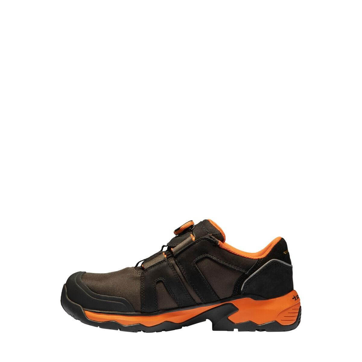 Solid Gear by Snickers 81003 Tigris GTX AG Low Gore Tex Waterproof S3 BOA Wide Fit Composite Toe Cap Safety Shoes Black Orange 02 #colour_black-orange