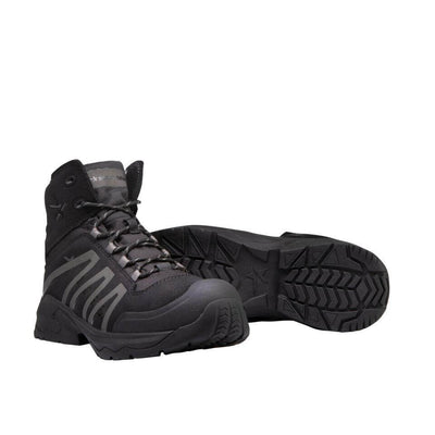 Solid Gear by Snickers 81009 Shale Mid Cut Metal Free Wide Fit S3 Safety Boots Black 5 #colour_black