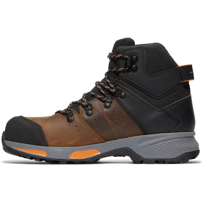 Timberland Pro Switchback S1 Waterproof Composite Safety Boots Dark Brown 6#colour_dark-brown