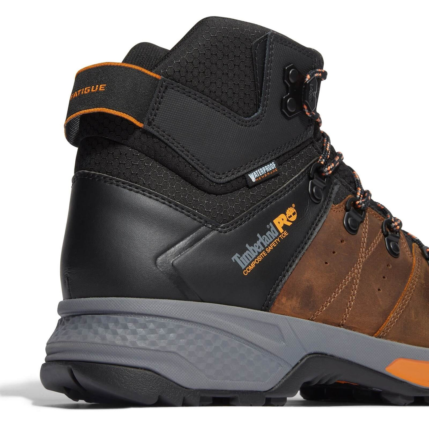 Timberland Pro Switchback S1 Waterproof Composite Safety Boots Dark Brown 8#colour_dark-brown