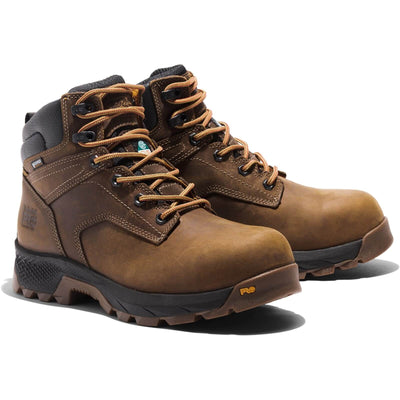 Timberland Pro Titan 6 Inch Lightweight Waterproof S3 Safety Boots Brown 3#colour_brown