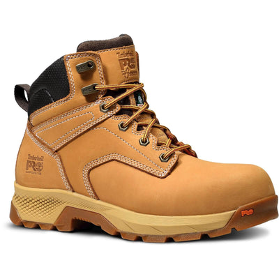 Timberland Pro Titan 6 Inch S3 Waterproof Composite Lightweight Safety Boots Wheat Light Brown 1#colour_wheat-light-brown