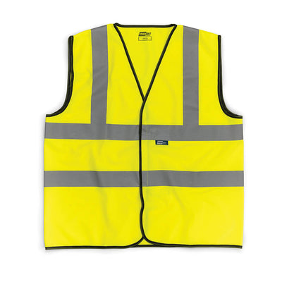 Tough Grit Hi-Vis Vest Yellow 1#colour_yellow