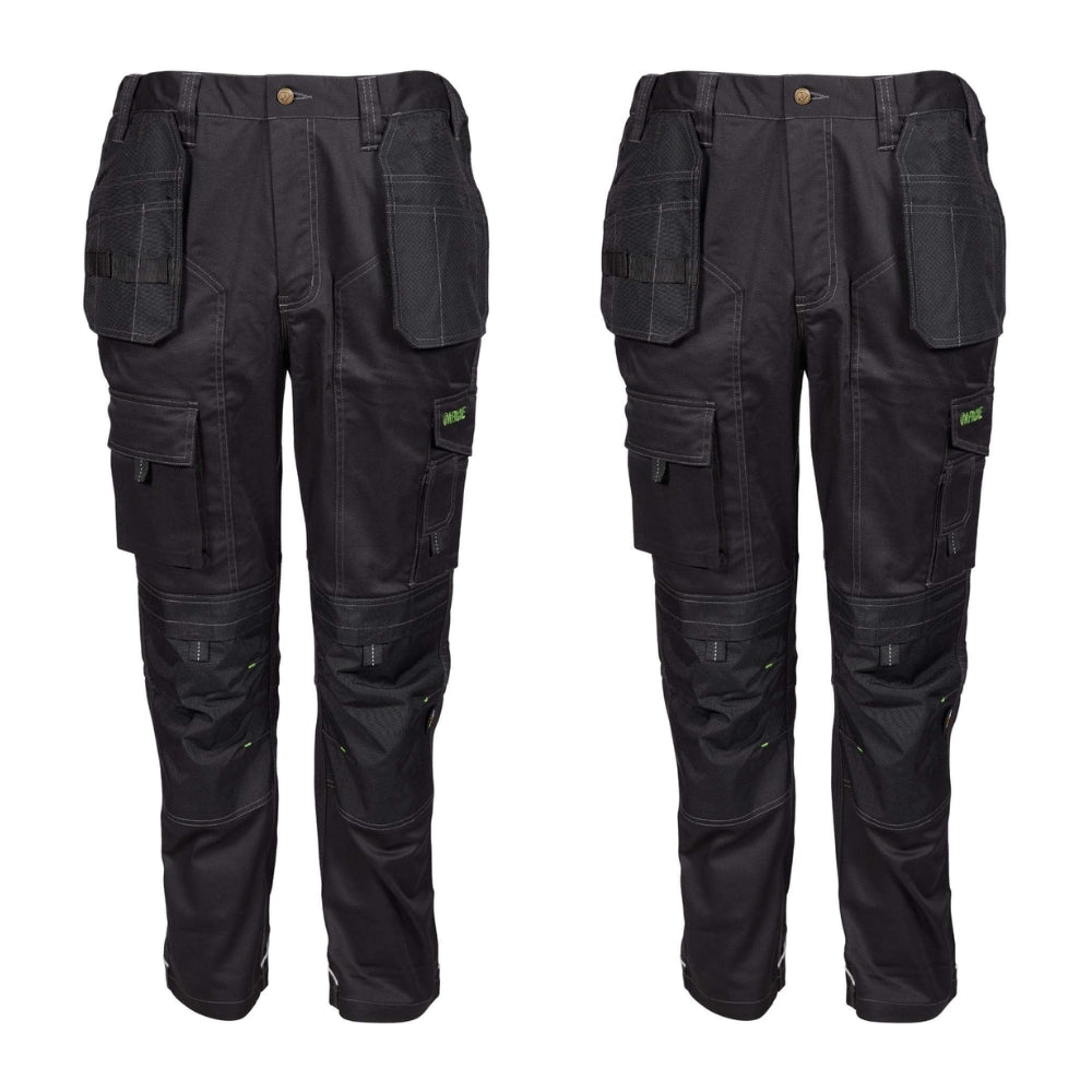 Apache Apkht Two Holster Pocket Stretch Trousers Twin Pack Deal Black