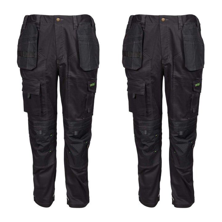 Apache Apkht Two Holster Pocket Stretch Trousers Twin Pack Deal Black