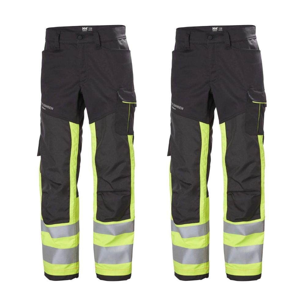 helly-hansen-alna-2-0-hi-vis-stretch-work-trousers-class-1-77420-twin-pack-deal 