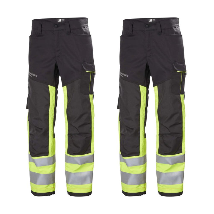 helly-hansen-alna-2-0-hi-vis-stretch-work-trousers-class-1-77420-twin-pack-deal 