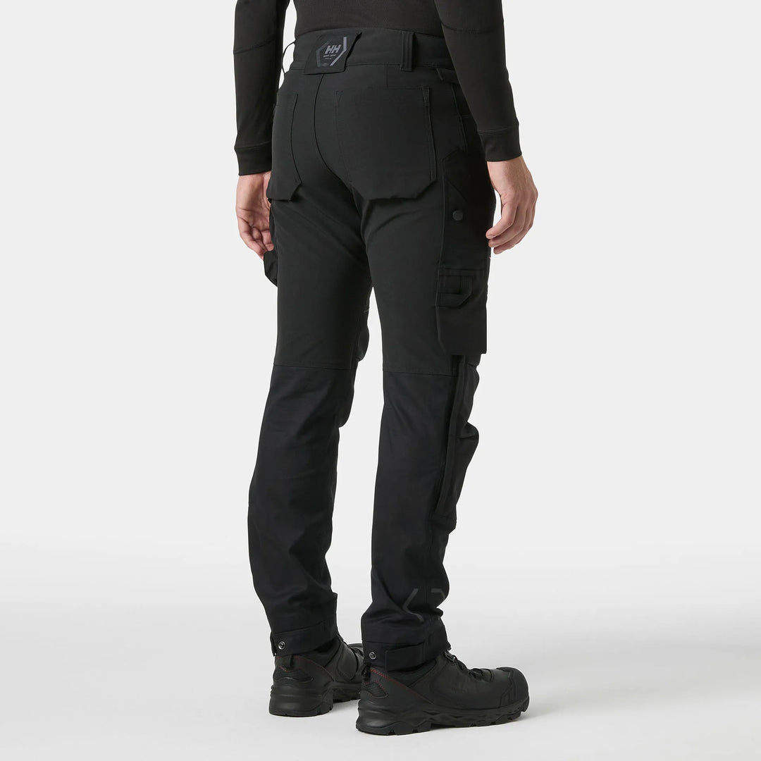 Helly Hansen Chelsea Evolution 2.0 HH Connect Cordura Reinforced 4-Way-Stretch Trousers 77553 Black — Worn on Site 