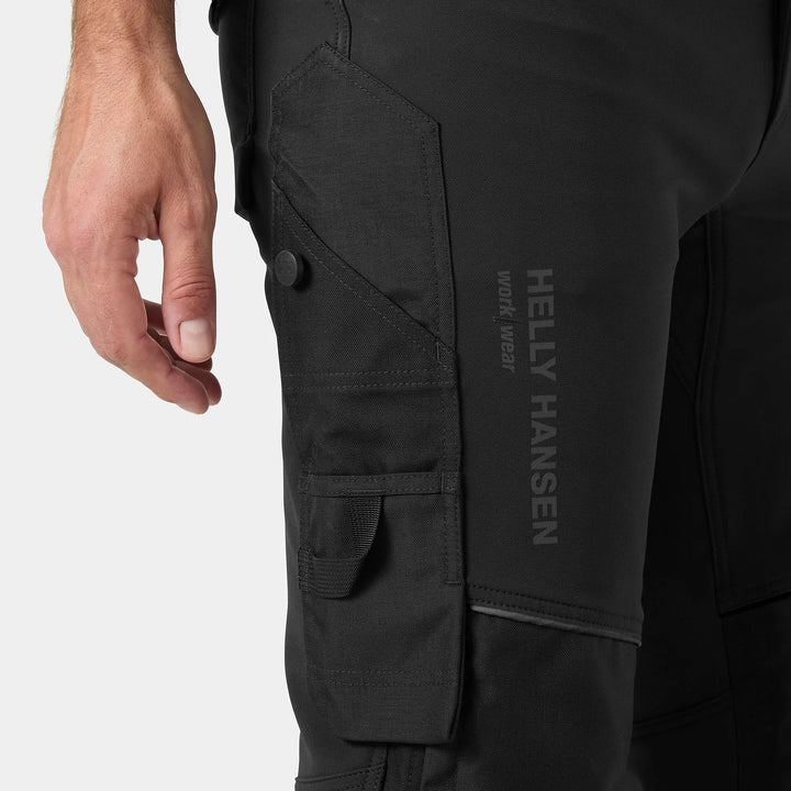 Helly Hansen Chelsea Evolution 2.0 HH Connect Cordura Reinforced 4-Way-Stretch Pirate Trousers 77596 Black — Product Detail 3 