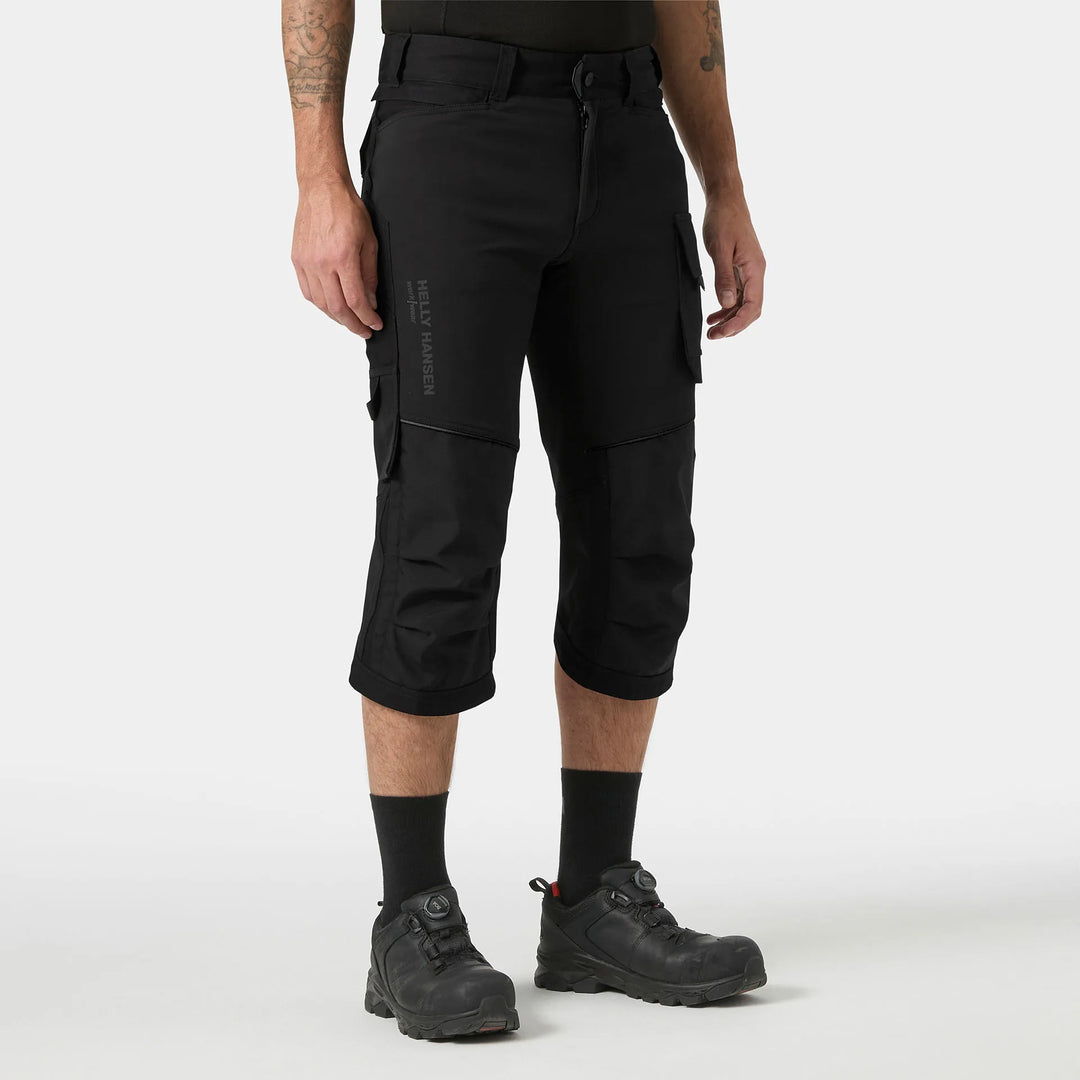 Helly Hansen Chelsea Evolution 2.0 HH Connect Cordura Reinforced 4-Way-Stretch Pirate Trousers 77596 Black — Worn on Site 