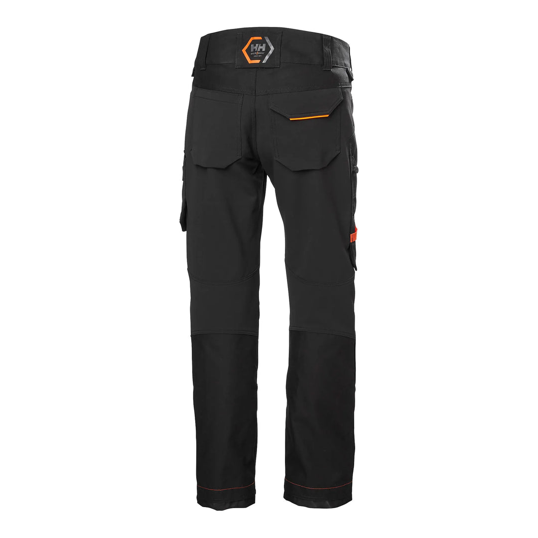 Helly Hansen Chelsea Evolution 2.0 HH Connect Trousers 77553 Black — Back View 