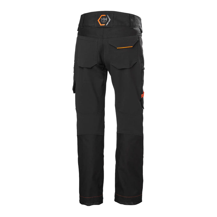 Helly Hansen Chelsea Evolution 2.0 HH Connect Trousers 77553 Black — Back View 