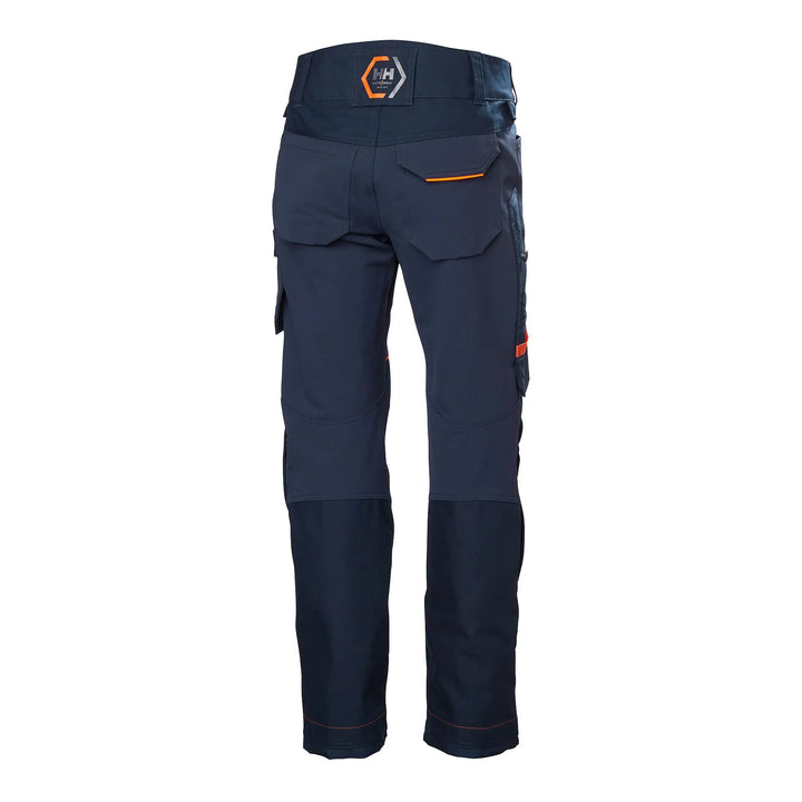 Helly Hansen Chelsea Evolution 2.0 HH Connect Trousers 77553 Navy — Back View 