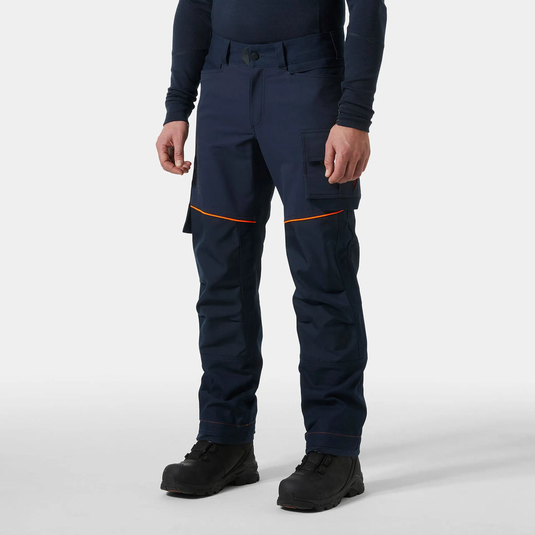 Helly Hansen Chelsea Evolution 2.0 HH Connect Trousers 77553 Navy — Worn on Site 