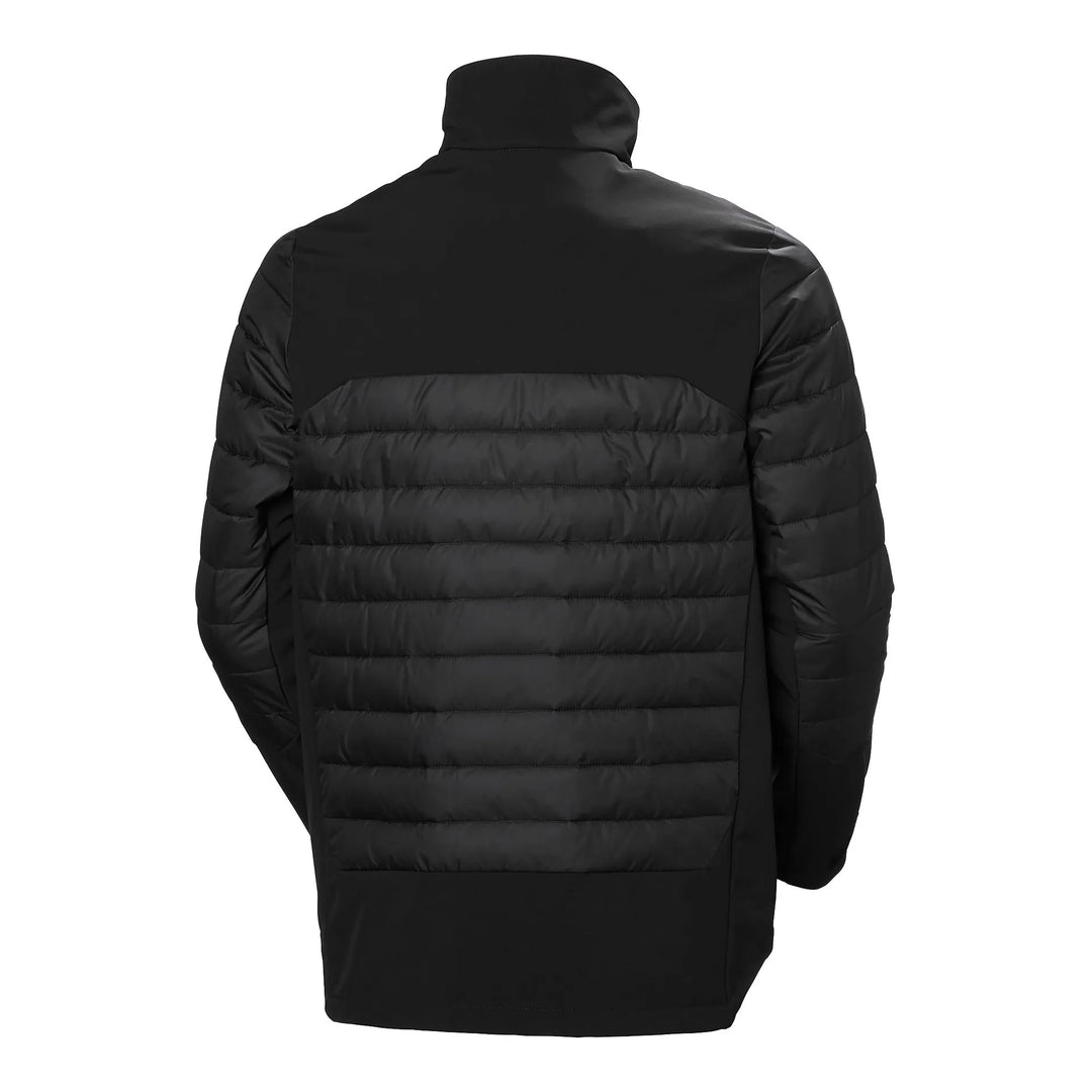 Helly Hansen Chelsea Evolution 2.0 Insulated Softshell Jacket 74142 Black — Back View 