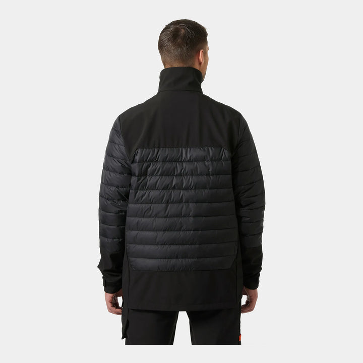 Helly Hansen Chelsea Evolution 2.0 Insulated Softshell Jacket 74142 Black — Worn on Site 
