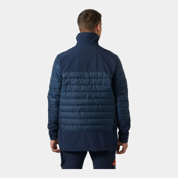 Helly Hansen Chelsea Evolution 2.0 Insulated Softshell Jacket 74142 Navy — Worn on Site 