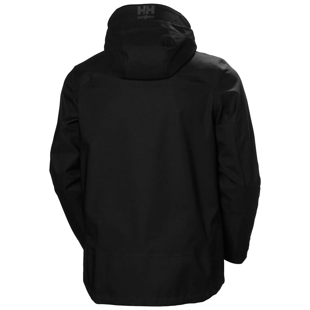Helly Hansen Chelsea Evolution 2.0 Waterproof Cordura Reinforced 2-Way-Stretch Recycled Content Shell Jacket 71141 Black — Ba 