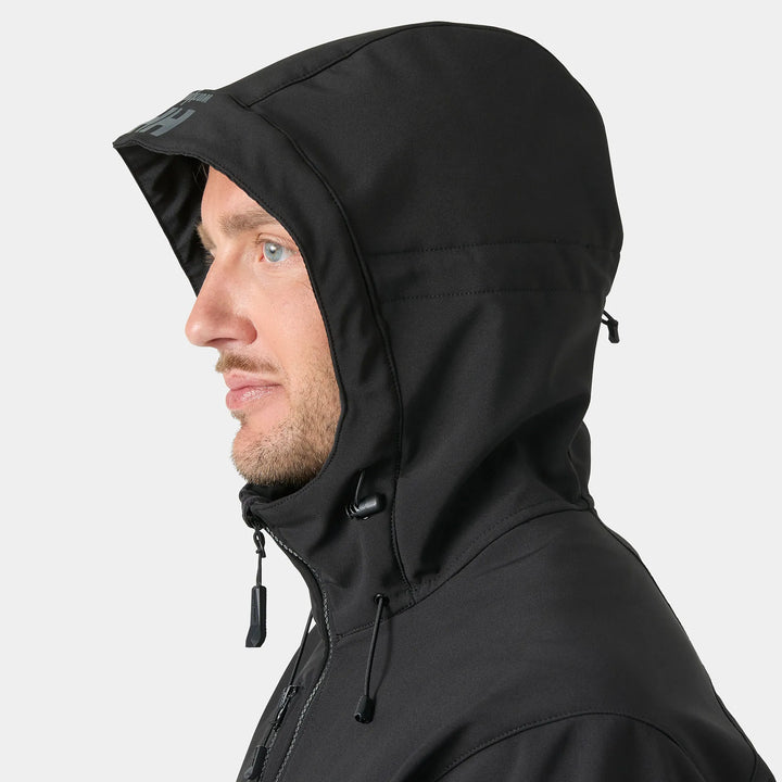 Helly Hansen Chelsea Evolution 2.0 Waterproof Cordura Reinforced 2-Way-Stretch Recycled Content Shell Jacket 71141 Black — Pr 