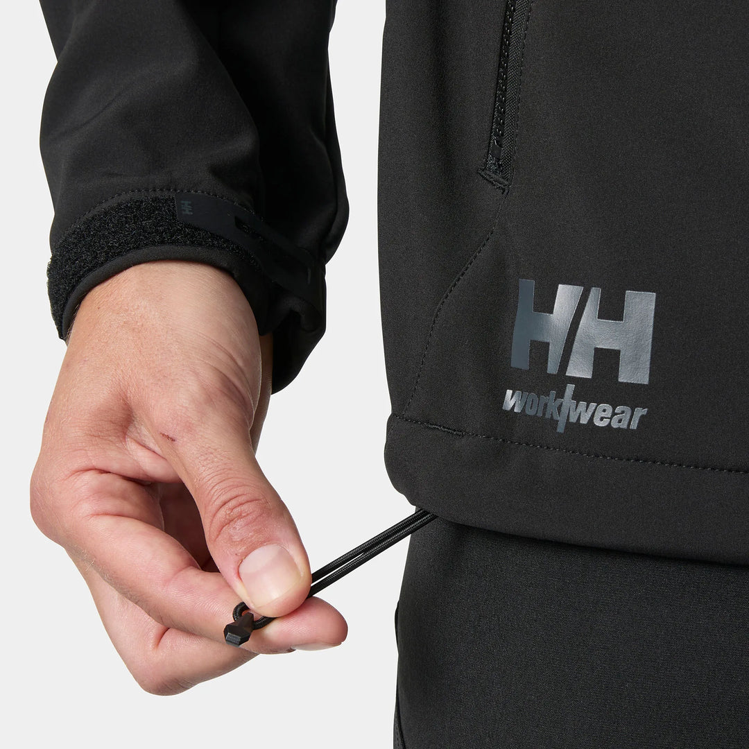Helly Hansen Chelsea Evolution 2.0 Waterproof Cordura Reinforced 2-Way-Stretch Recycled Content Shell Jacket 71141 Black — Pr 