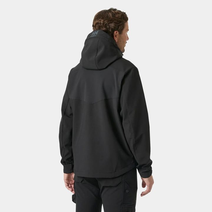 Helly Hansen Chelsea Evolution 2.0 Waterproof Cordura Reinforced 2-Way-Stretch Recycled Content Shell Jacket 71141 Black — Wo 