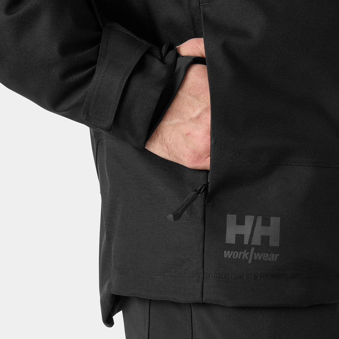 Helly Hansen Chelsea Evolution 2.0 Waterproof PrimaLoft Insulated Cordura Reinforced 2-Way-Stretch Winter Jacket 71341 Black 