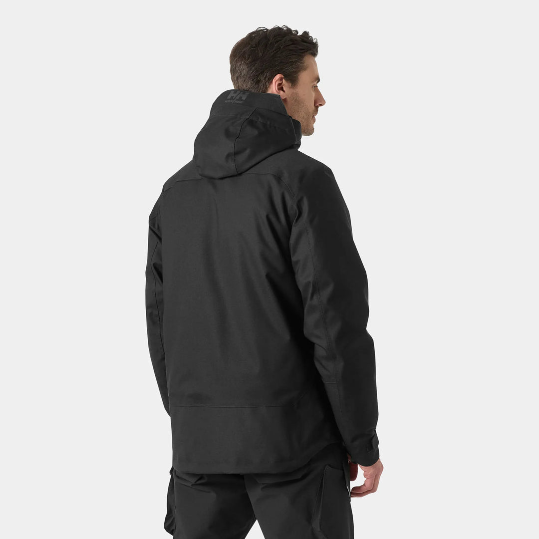Helly Hansen Chelsea Evolution 2.0 Waterproof PrimaLoft Insulated Cordura Reinforced 2-Way-Stretch Winter Jacket 71341 Black 