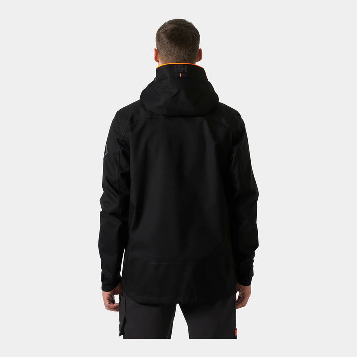Helly Hansen Chelsea Evolution 2.0 Waterproof Shell Jacket 71141 Black — Worn on Site 