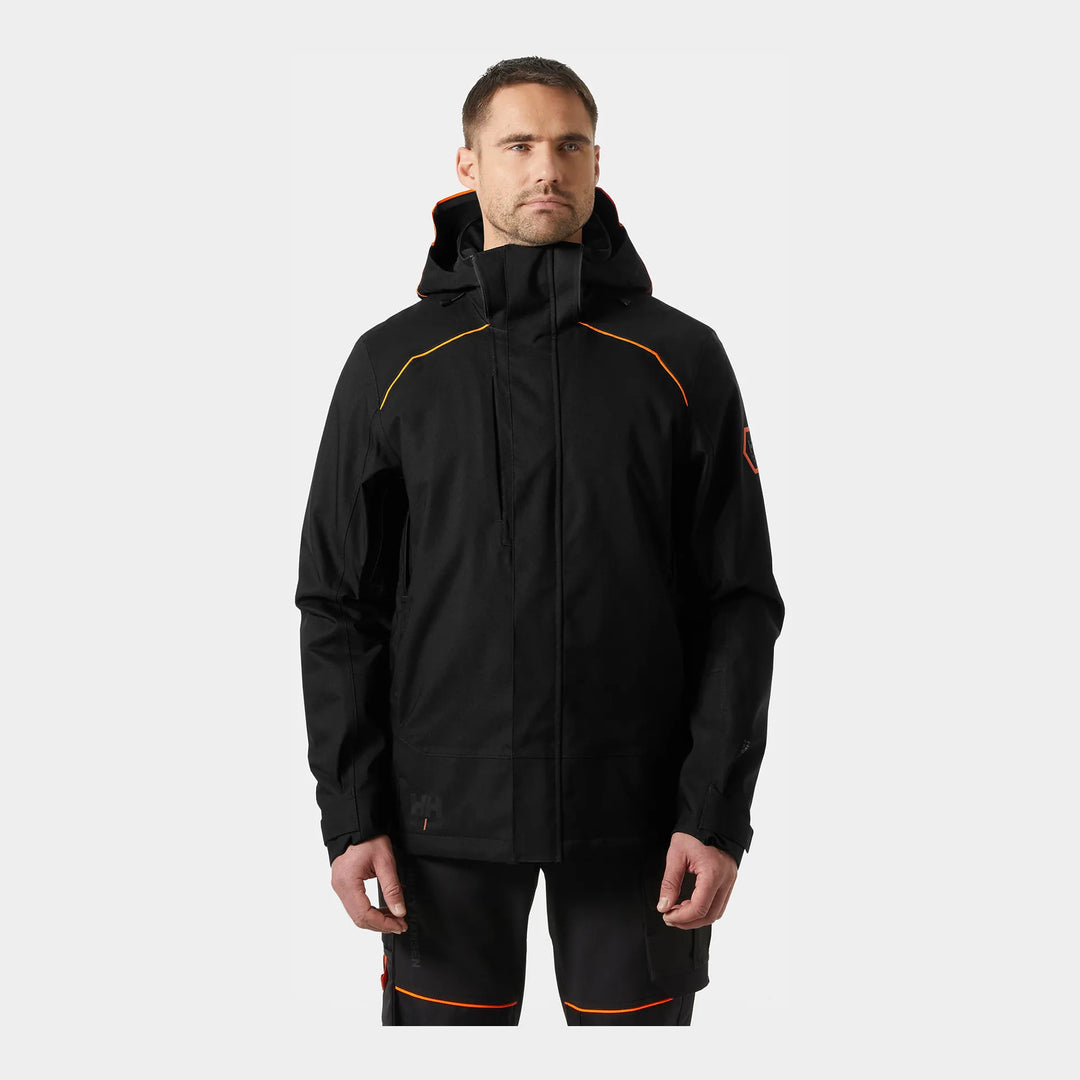 Helly Hansen Chelsea Evolution 2.0 Winter Jacket 71341 Black — Worn on Site 