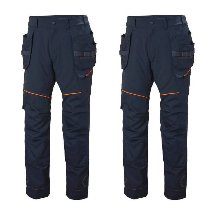 helly-hansen-chelsea-evolution-brz-stretch-construction-trousers-77550-twin-pack-deal 