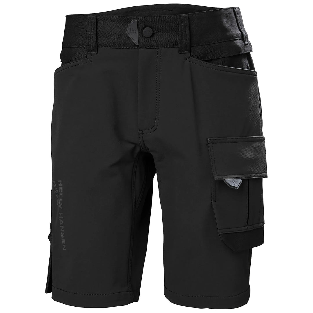 Helly Hansen Chelsea Evolution HH Connect Cordura Reinforced 4-Way-Stretch Shorts 77613 Black — Hero 