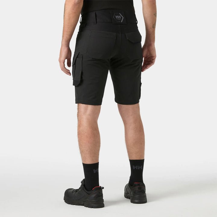 Helly Hansen Chelsea Evolution HH Connect Cordura Reinforced 4-Way-Stretch Shorts 77613 Black — Worn on Site 