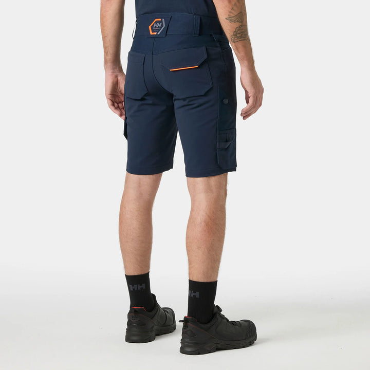 Helly Hansen Chelsea Evolution HH Connect Cordura Reinforced 4-Way-Stretch Shorts 77613 Navy — Worn on Site 