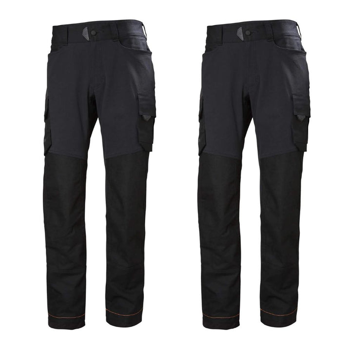 helly-hansen-chelsea-evolution-stretch-service-work-trousers-77445-twin-pack-deal 