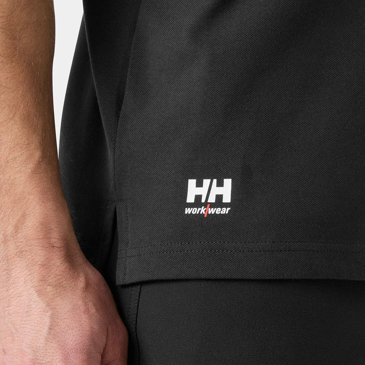 Helly Hansen Classic 2.0 Recycled Content Polo Shirt 79398 Black — Product Detail 302 
