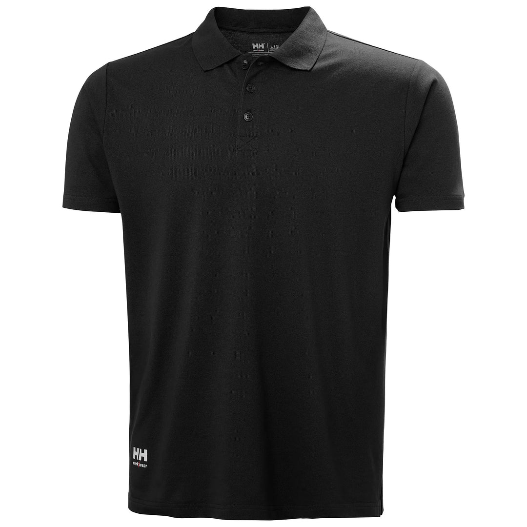 Helly Hansen Classic 2.0 Recycled Content Polo Shirt 79398 Black — Hero 