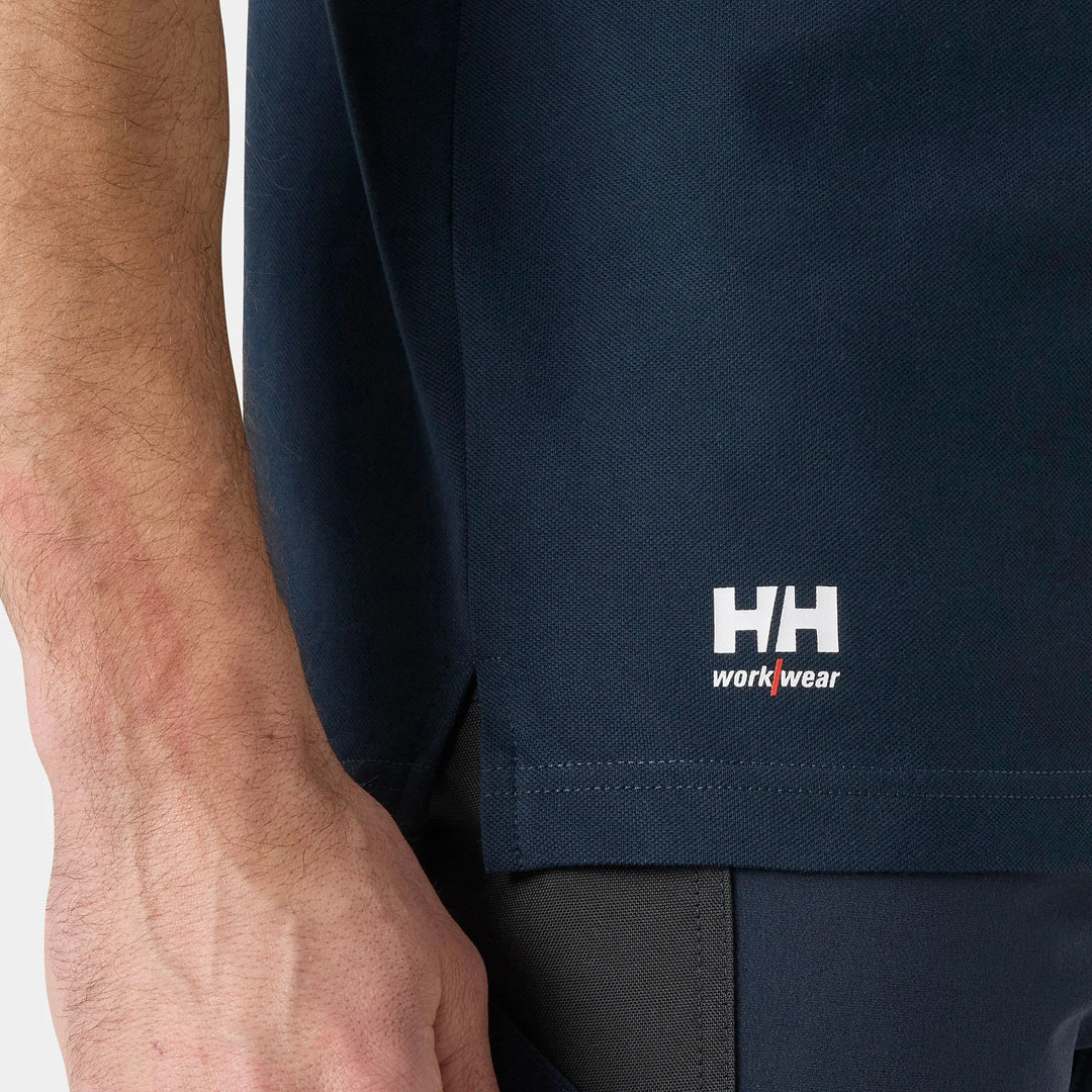 Helly Hansen Classic 2.0 Recycled Content Polo Shirt 79398 Navy — Product Detail 302 
