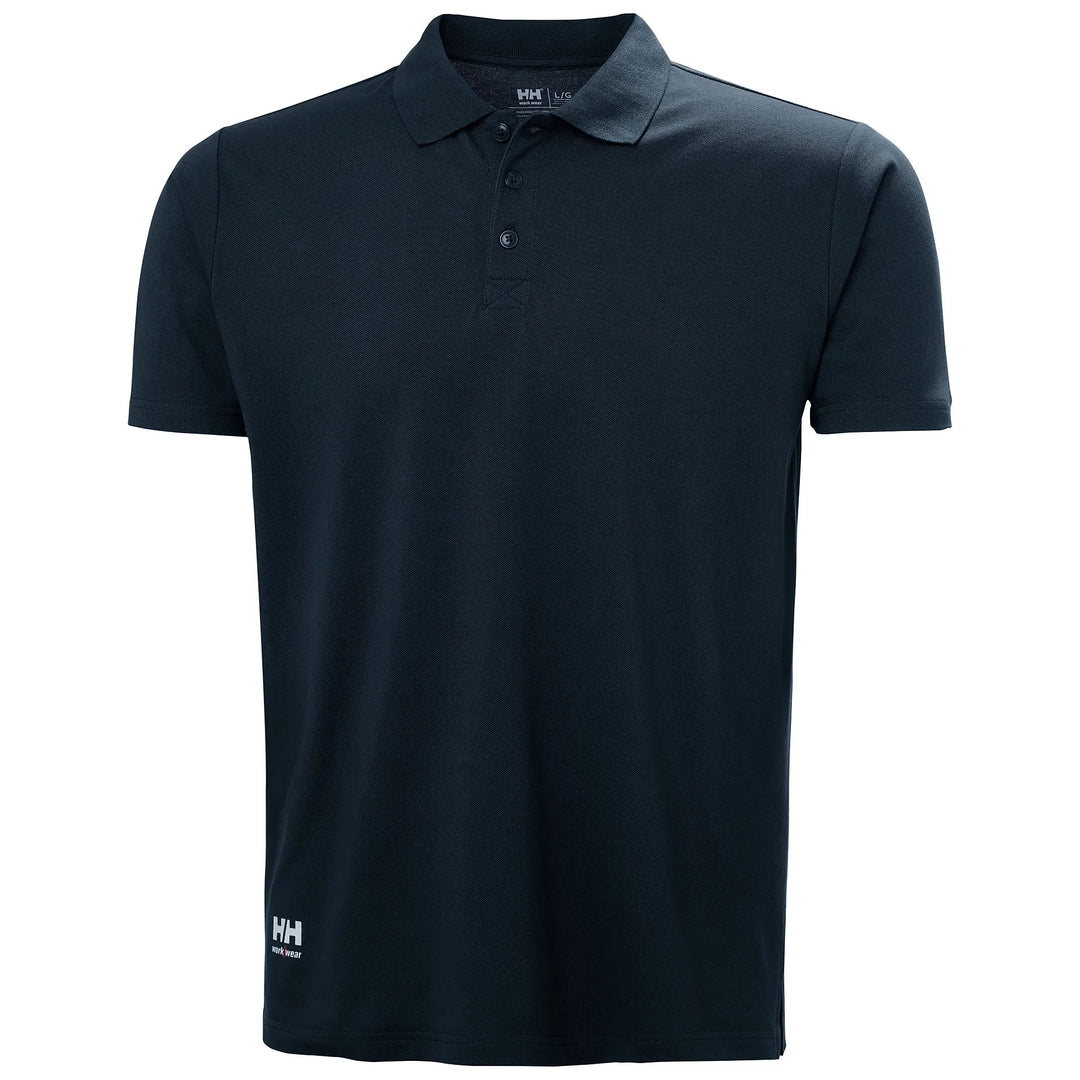 Helly Hansen Classic 2.0 Recycled Content Polo Shirt 79398 Navy — Hero 